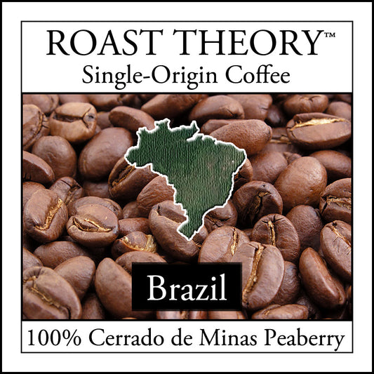 Brazil 100 Cerrado de Minas Peaberry Single Origin Coffee Roast Theory