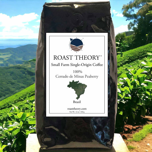 Brazil 100% Cerrado de Minas Peaberry Single-origin Coffee Roast Theory