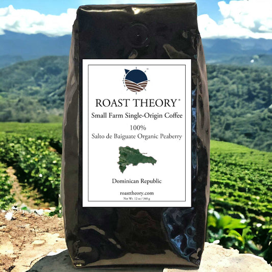 Dominican Republic 100% Salto de Baiguate Organic Peaberry Single-origin Coffee Roast Theory