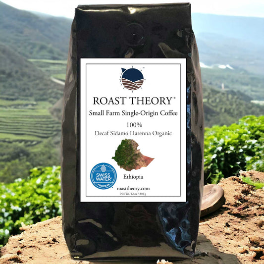 Ethiopia 100% Decaf Sidamo Harenna Organic Single-Origin Coffee Roast Theory