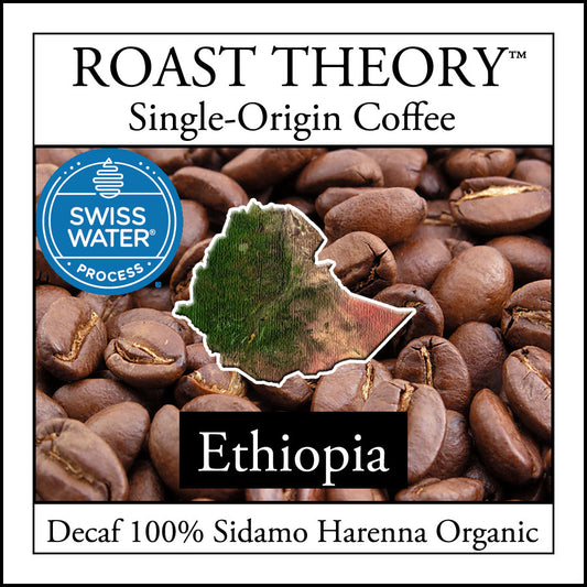 Ethiopian Sidamo Decaf 100 Harenna Organic Single Origin Coffee Roast Theory