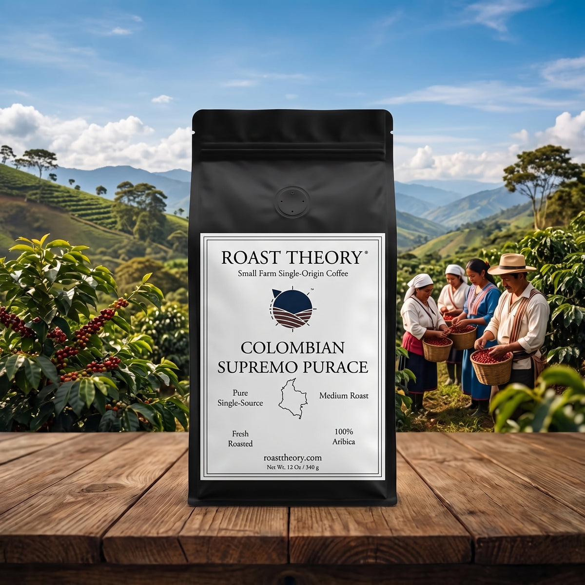 Colombian Supremo 100% Purace Coffee by Roast Theory