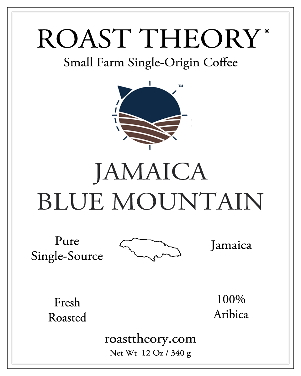 Roast Theory Jamaica Blue Mountain coffee JBM