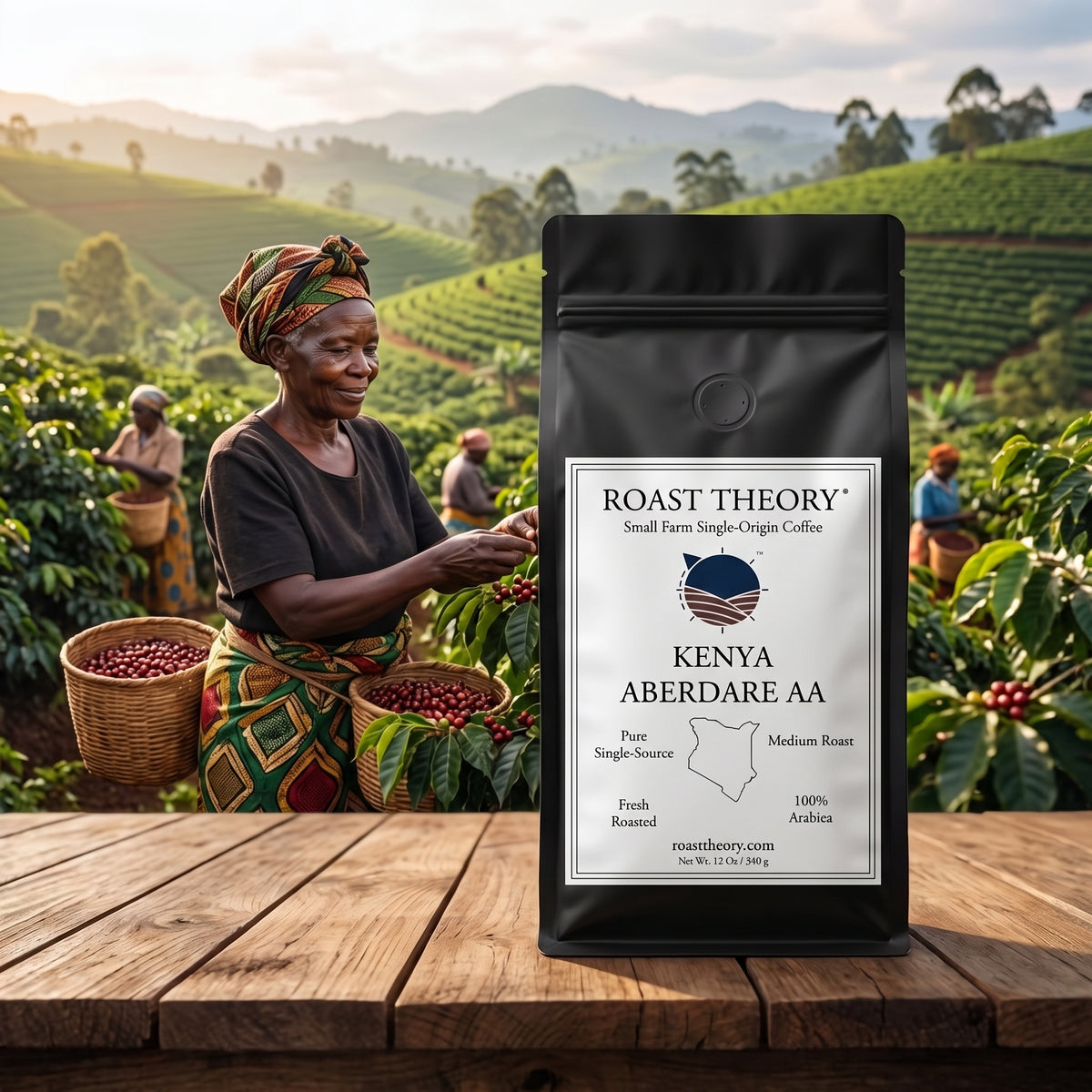 Kenya 100% Aberdare AA Coffee by Roast Theory