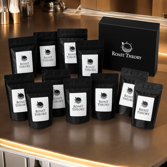 World Origins Coffee Sampler – 12 Select Single-Origin Coffees (2 oz Each) – Limited Release - Roast Theory Coffee