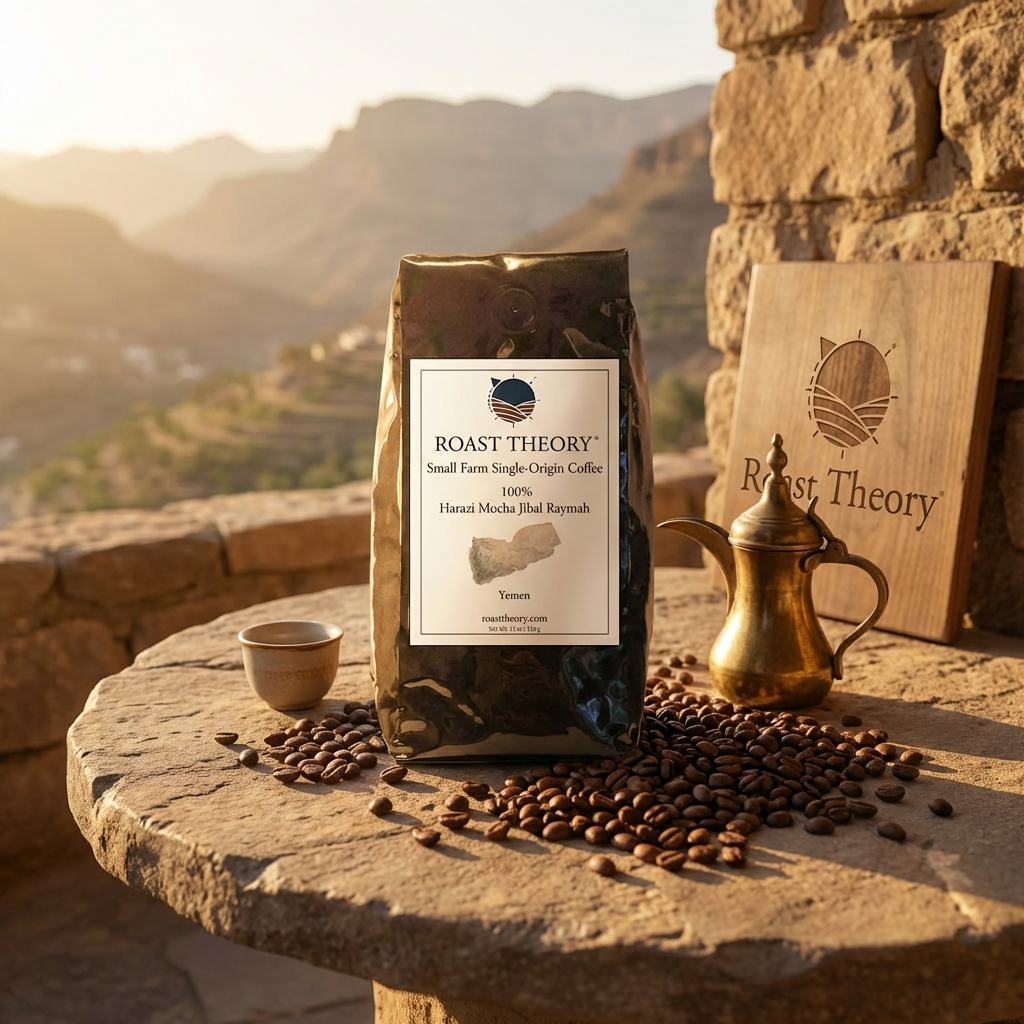 Yemen 100% Harazi Mocha Jibal Raymah Coffee by Roast Theory
