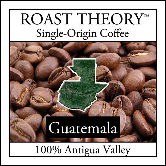 You'll love Guatemala 100% Antigua Valley Coffee by ROAST THEORY available in light roast, medium roast and dark roast as whole bean or fresh ground.