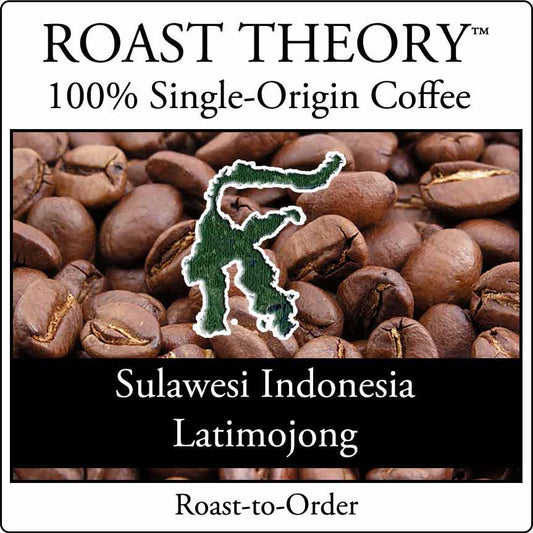 You'll love Sulawesi Indonesia Latimojong 100% Single-Origin Coffee by ROAST THEORY available in light roast, medium roast and dark roast as whole bean or fresh ground.